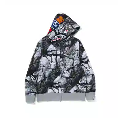 A BATHING APE TREE EDGE CAMO Hoodie