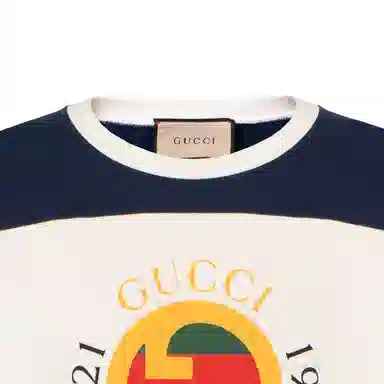 GUCCI Cotton Jersey Sweatshirt With Print