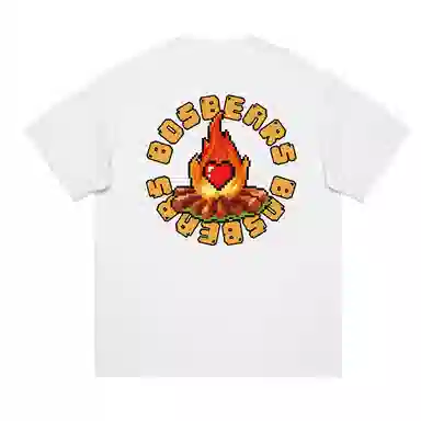 BOS BEAR Pixel Flame T-Shirt