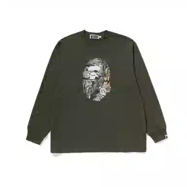 A BATHING APE TREE EDGE CAMO FW25 TREE EDGE CAMO T