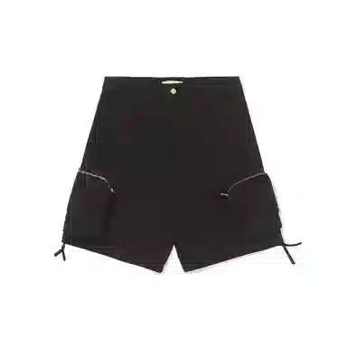 PIET Oversized Cargo Distressed Shorts