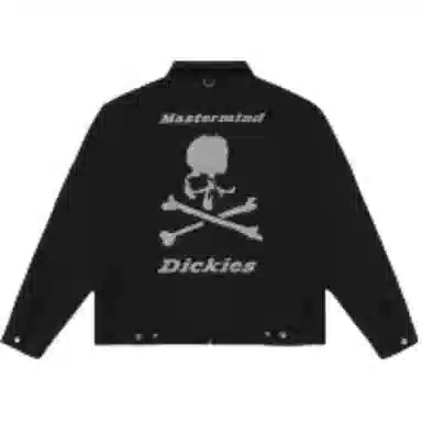Dickies x mastermind JAPAN Skull Jacket Black