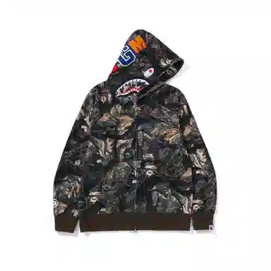 A BATHING APE TREE EDGE CAMO Hoodie
