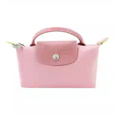 LONGCHAMP Le Pliage Green 17 Flower Pink