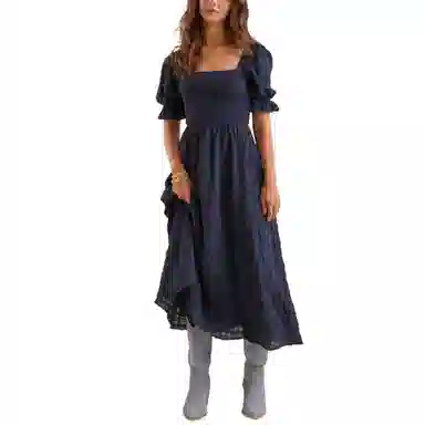 ALTAR'D STATE Mylee Textured Midi Dress