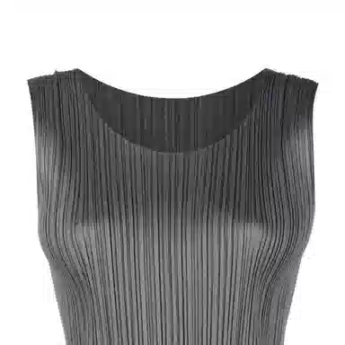 Homme Plissé Issey Miyake FW22 Sleeveless Vest Mist Gray