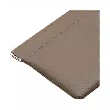 歌若拉 自动封口真皮硬币袋弹力闭合小众耳机数据线收纳 头层牛皮 零钱包 男女同款情侣款 多色