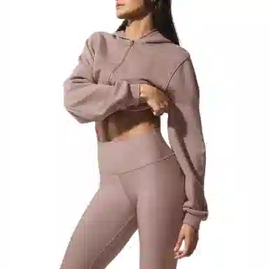 alo yoga Hoodie Jacket Black