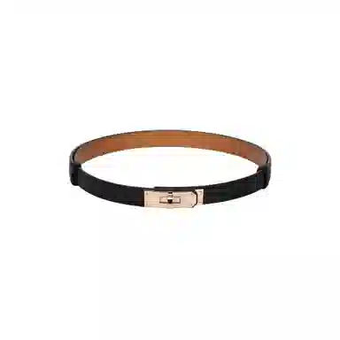 Hermes Kelly Belt Black