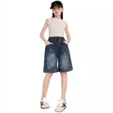 天才小熊 百搭时尚个性简约短裤 儿童款