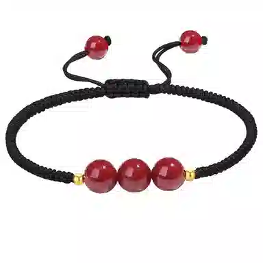 乃瑭 【鸿运当头】诸事顺遂 三生三世 与你一起 高品质新中式本命年转运珠古风国风守护好运吉祥上岸 朱砂 手绳 男女同款情侣款