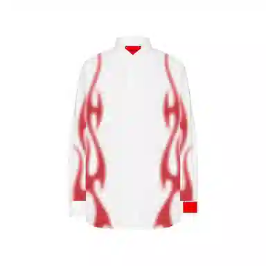Vision of Super Flame Print Shirt