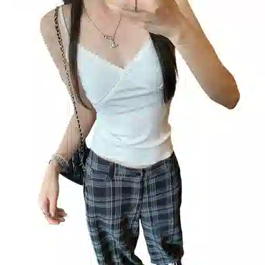 莫代尔 通勤时尚舒适休闲吊带 女款