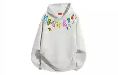 Yiershuang Retro Graffiti Hoodie