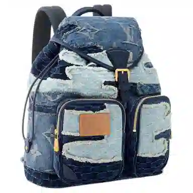 Louis Vuitton x Nigo Montsouris Backpack Blue