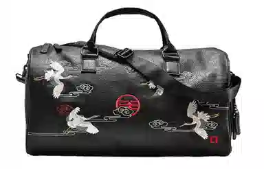 CHUSAN Black Lion Gym Bag