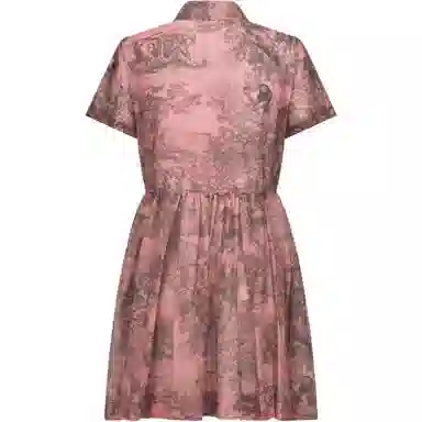 DIOR SS23 Animal Print Dress Pink