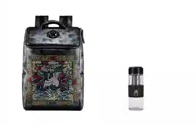 ChuSanh Black Lion Backpack