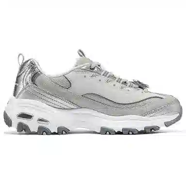Skechers DLITES Women Silver Gold