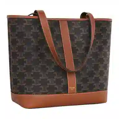 Celine Cabas Small Brown