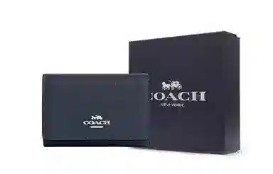 COACH Micro 10 Silver Denim