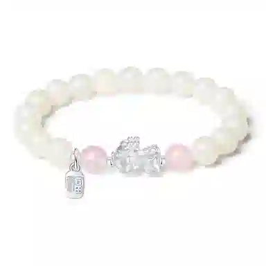 【999足银貔貅】 色菲尔 福牌吞金兽手饰 新中式民族风国潮高级小众设计转运珠 时尚简约百搭#好运 菩提子/菩提籽 手串 男女同款情侣款