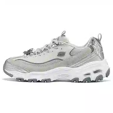 Skechers DLITES Women Silver Gold