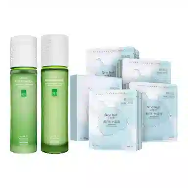 一叶子 酪梨牛油果水乳面膜护肤套装 保湿滋润