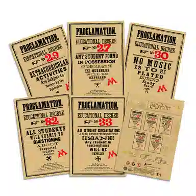 Harry Potter Wanted Poster Series