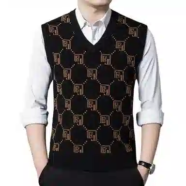 Pierre Cardin V-Neck Knit Vest