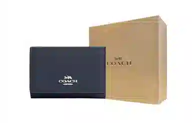 COACH Micro 10 Silver Denim