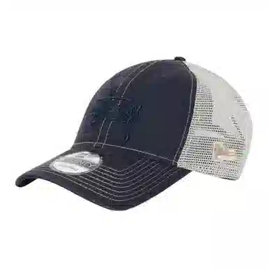 Stussy Embroidered Logo Cap Navy Blue