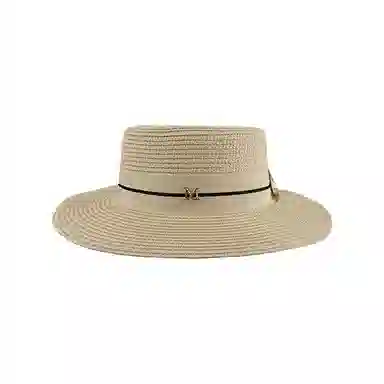 梦特娇 海边旅游拍照 纸草 礼帽 男女同款情侣款