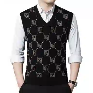 Pierre Cardin V-Neck Knit Vest