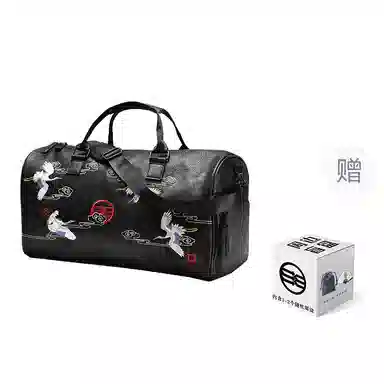 CHUSAN Black Lion Gym Bag