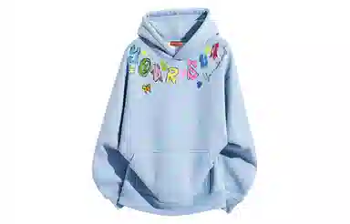 Yiershuang Retro Graffiti Hoodie