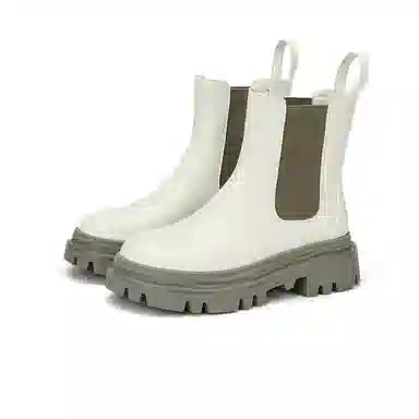 GEMEIQ PU Chelsea Boots 5cm