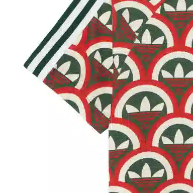 GUCCI x adidas Trefoil T-shirt Red