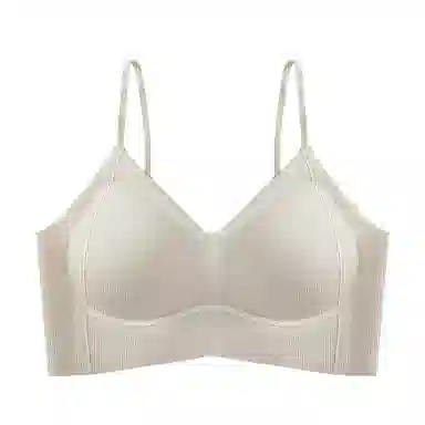 欧迪芬 裸感无痕冰丝轻薄透气亲肤柔软反重力提拉果冻软支撑上托聚拢防下垂收副乳夏季冰凉感文胸 女款