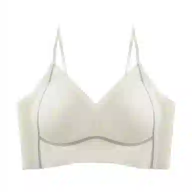 欧迪芬 裸感无痕冰丝轻薄透气亲肤柔软反重力提拉果冻软支撑上托聚拢防下垂收副乳夏季冰凉感文胸 女款