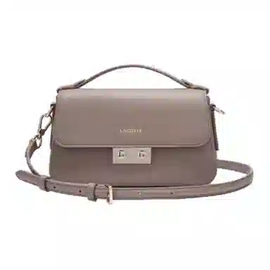 Lacoste Croc Logo Tote Bag Gray