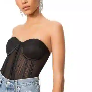 SUPERDOWN Jeanine Mesh Corset