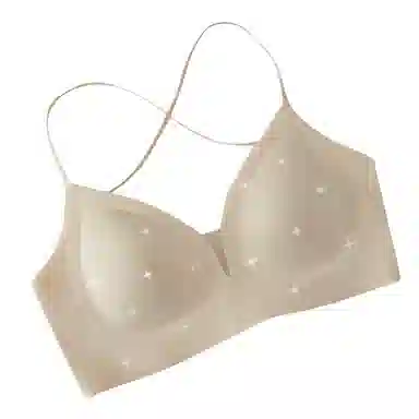 欧迪芬 裸感无痕轻薄透气反重力提拉软支撑上托聚拢防下垂收副乳冰凉感文胸 女款