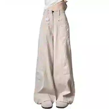 么宁 通勤简约舒适休闲工装裤 女款