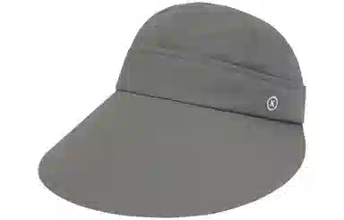 优幽兰 休闲简约高级感遮阳帽大檐显脸小舒适透气空顶帽百搭时尚户外防紫外线太阳帽子 聚酯纤维 防晒帽 男款