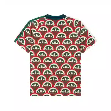 GUCCI x adidas Trefoil T-shirt Red