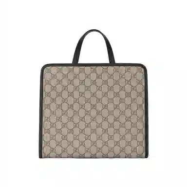 Gucci Apple Tote Bag Supreme Canvas