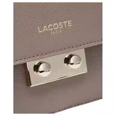 Lacoste Croc Logo Tote Bag Gray