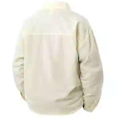 王者荣耀 经典翻领条纹长袖小众休闲简约设计字母印花美式街头复古潮流时尚通勤日常百搭宽松舒适慵懒氛围感无性别主义学院风衬衫 男女同款