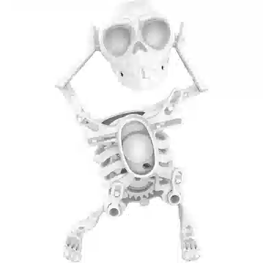 极慧猫 跳舞的骷髅人 发条玩具